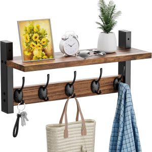 VITVITI Wall-Mounted Coat Rack with Shelf