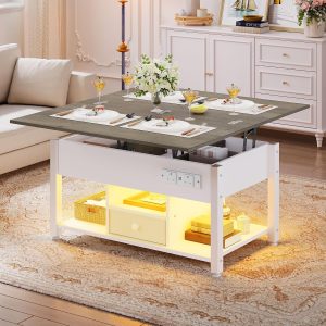 YITAHOME Folding Lift Top Coffee Table